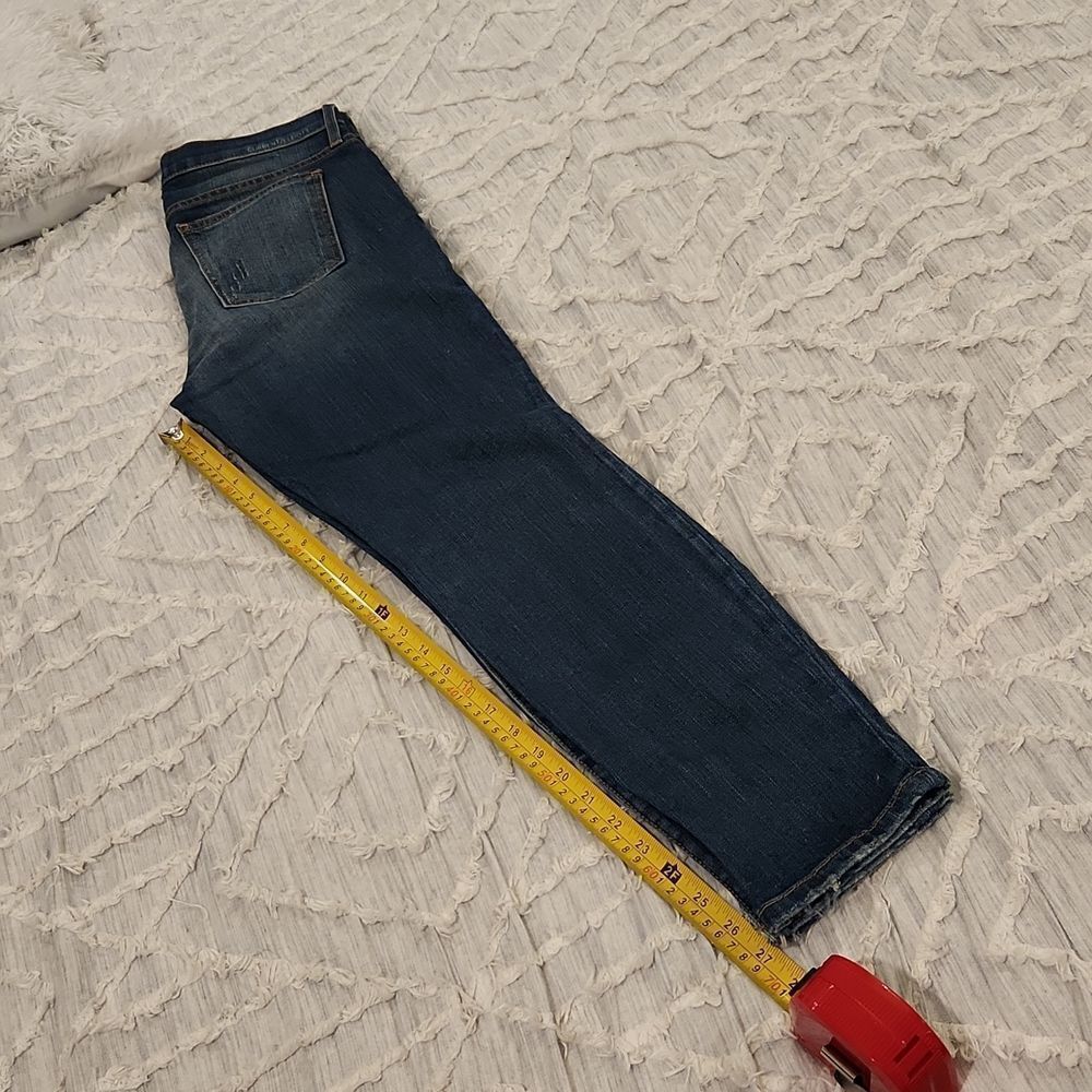 Medium wash current elliott "the Stiletto Bennett destroy" skinny jeans size 28! - Picture 8 of 10